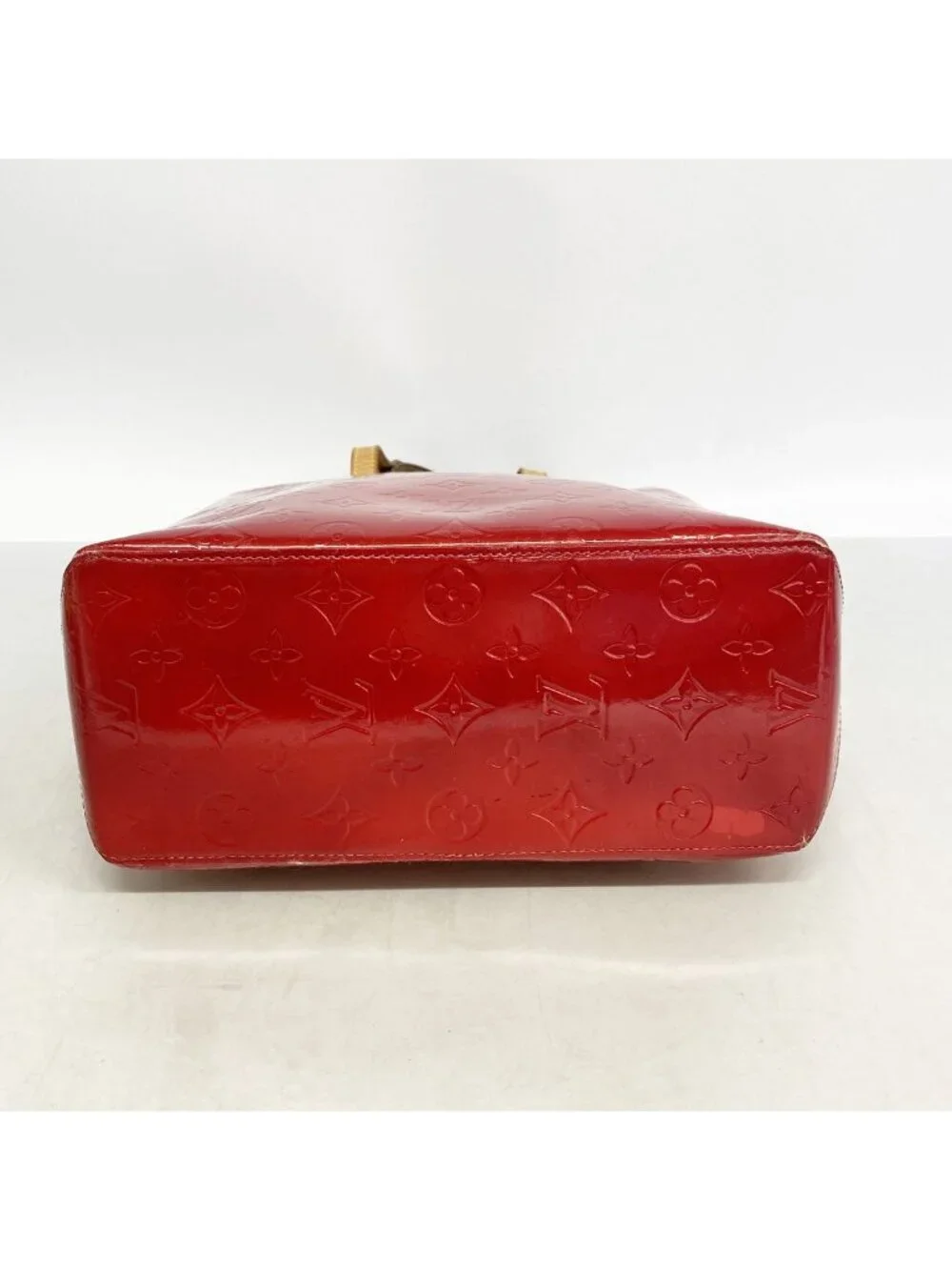 Louis Vuitton Tote Bag Vernis Reed MM Rouge
